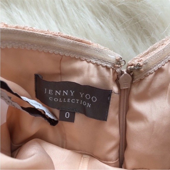 Jenny Yoo Lace Midi Bridesmaid Gown - Picture 8 of 9